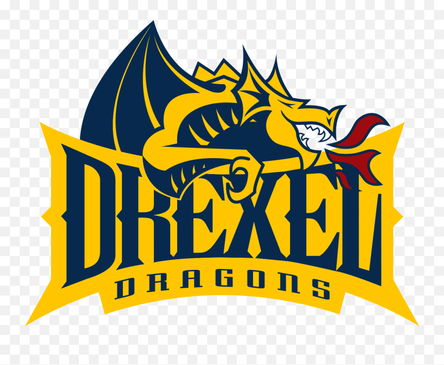 Dragon Logo - Drexel Dragons Png Download Original Size Strandcafe Utkiek Emoji,Dragon Logo