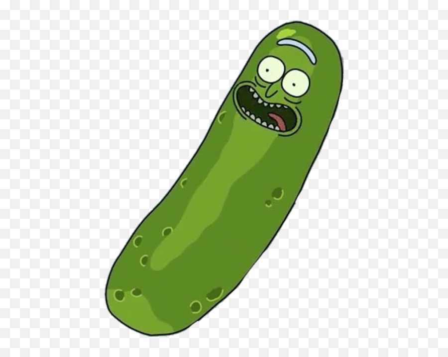 Transparent Pickle Rick - Pickle Rick Transparent Emoji,Pickle Rick Png