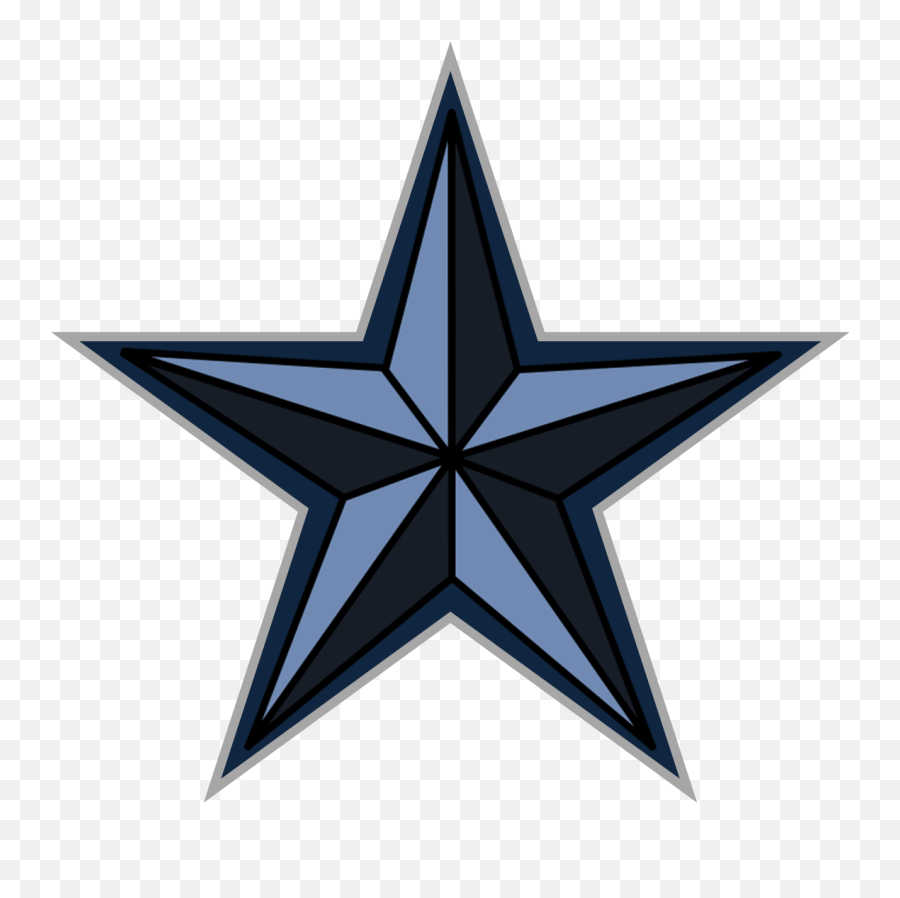 Library Of Dallas Cowboys Star Svg Royalty Free Png Files - Dark Blue Star Png Emoji,Dallas Cowboy Logo