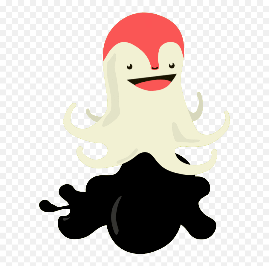 Fruit Water Splash Clipart Monster - Octopus Ink Cartoon Portable Network Graphics Emoji,Water Splash Clipart