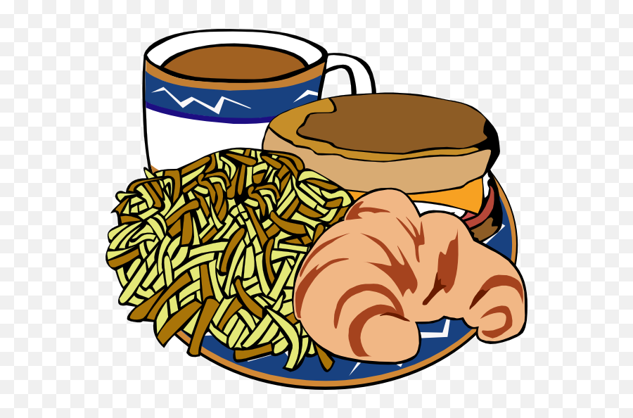 Breakfast Clip Art - Breakfast Food Clipart Png Emoji,Breakfast Clipart