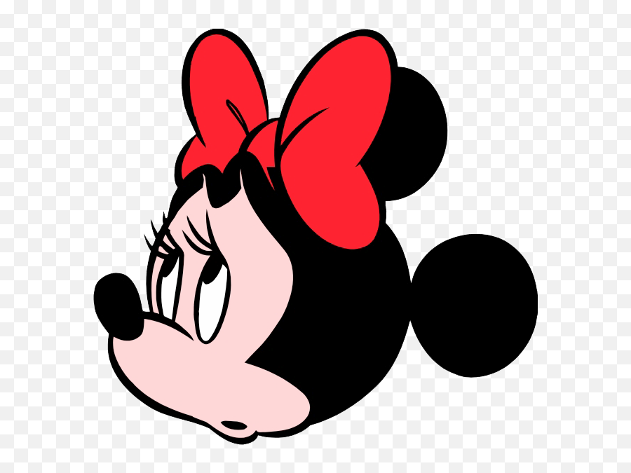 Minnie Mouse Silhouette Clip Art - Minnie Face Png Emoji,Mickey Mouse Clipart