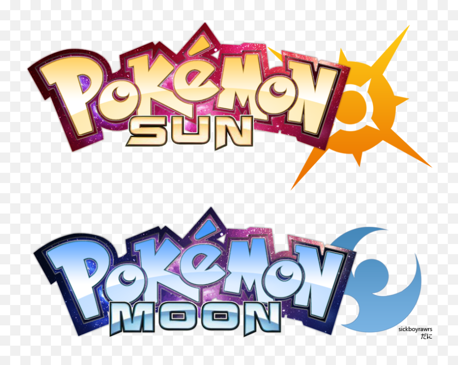 Pokemon Sun Logo Png Transparent Images U2013 Free Png Images - Transparent Pokemon Sun And Moon Logo Emoji,Sun Logo