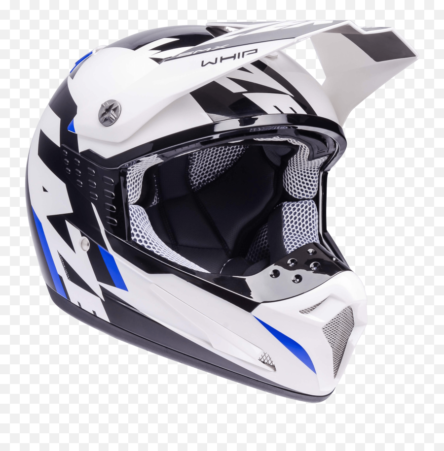Download Motorcycle Helmet Lazer Smx Whip White Black Emoji,Motorcycle Clipart Black And White