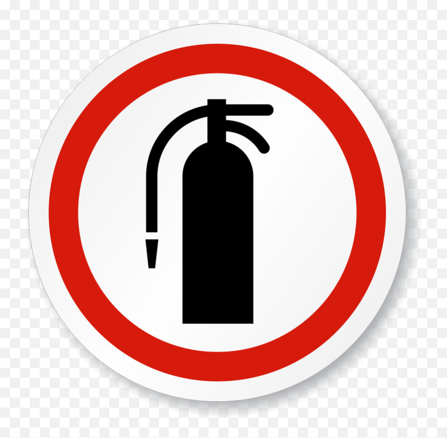 Fire Extinguisher Symbol Iso Circle Sign - Fire Extinguisher The Ernest Hemingway Home And Museum Emoji,Fire Extinguishers Clipart