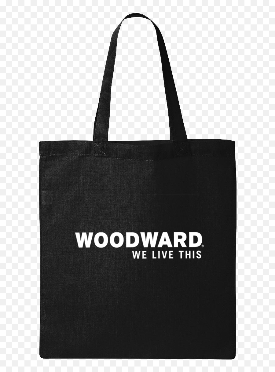 Woodward Line Logo Black Tote Bag - Stylish Emoji,Logo Bags