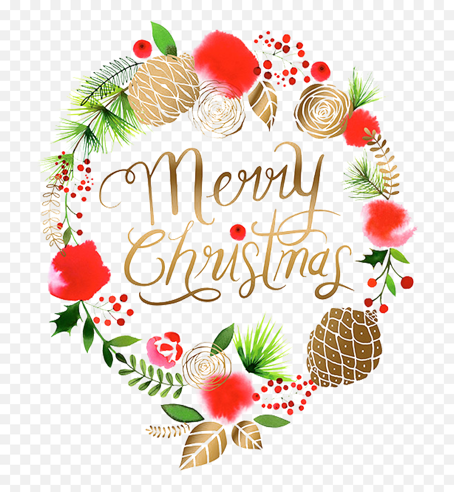 Malibu Wreath Garland Claus Santa Ltd - Christmas Watercolor Png Santa Emoji,Christmas Card Clipart