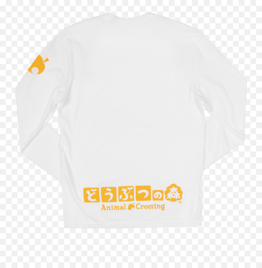 New Horizons Themed Clothing - Long Sleeve Emoji,Animal Crossing New Horizons Logo