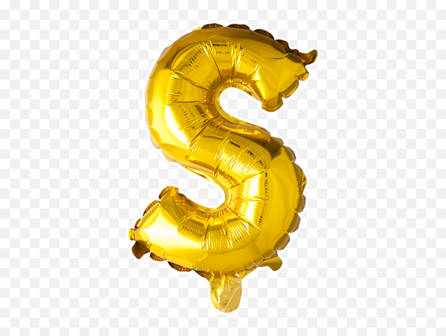 Foilballoon S 16u0027u0027 - Gold 16u0027u0027 Letters Foil Balloons Emoji,Gold Balloons Png