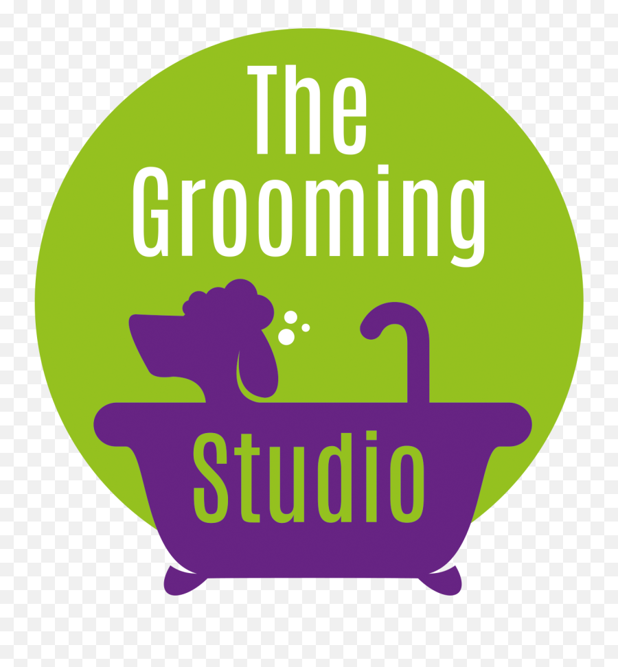 01 The Grooming Studio Logo V1 Emoji,Dog Grooming Clipart
