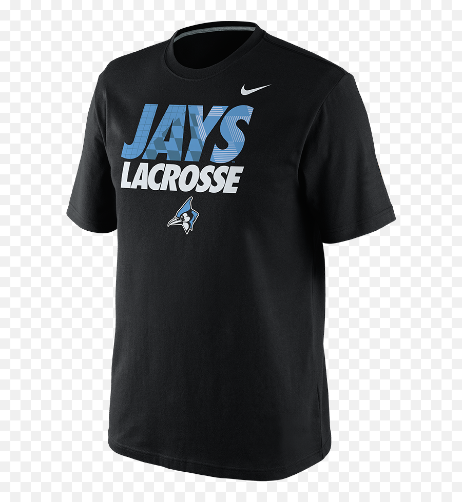 Nike Lacrosse Dri - Fit Lacrosse Tee Johns Hopkins Emoji,Johns Hopkins University Logo
