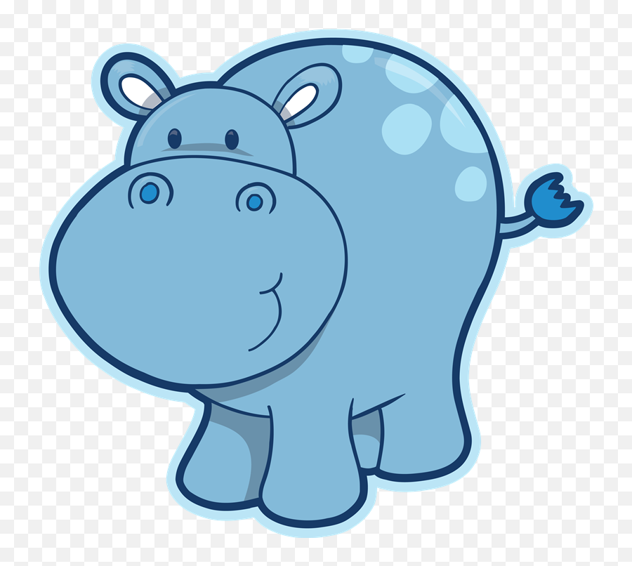 Hippo Clipart Transparent Background - Surfers Point Emoji,Hippo Clipart