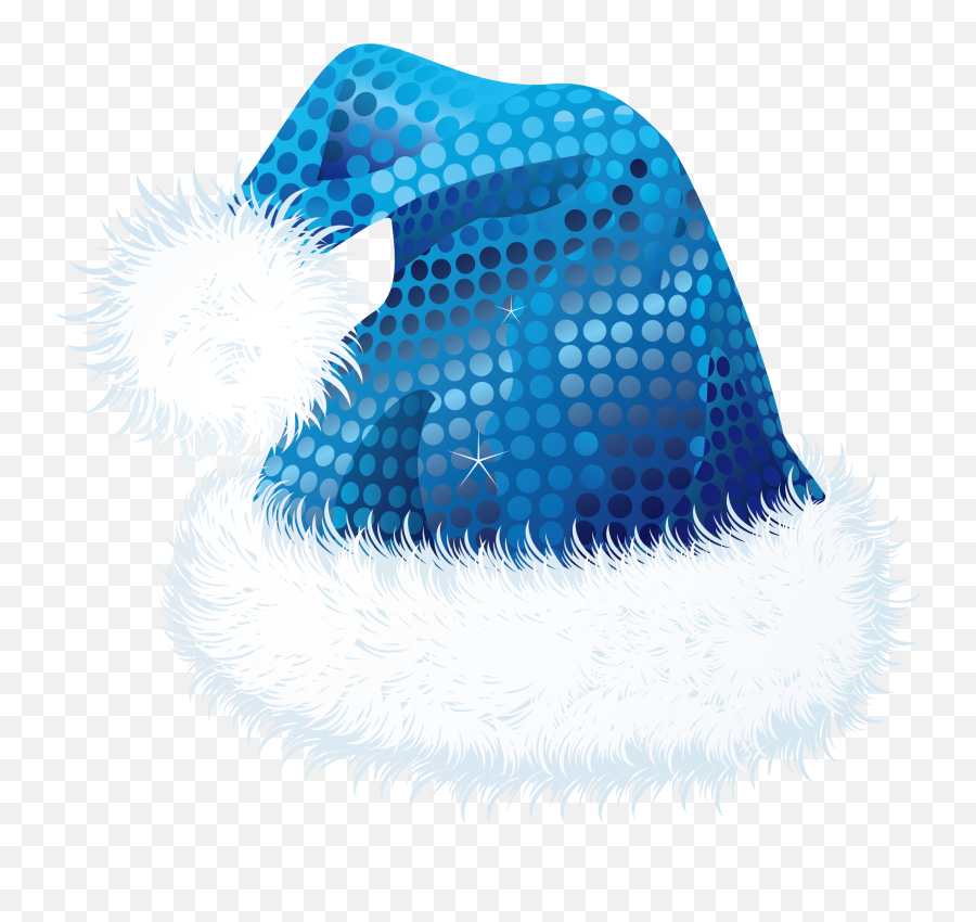 Santa Claus Christmas Hat - Vector Christmas Hats Png Emoji,Christmas Hats Png