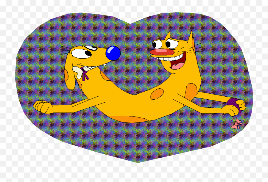 Catdog Love Picture Catdog Love Wallpaper Emoji,Cat Dog Clipart