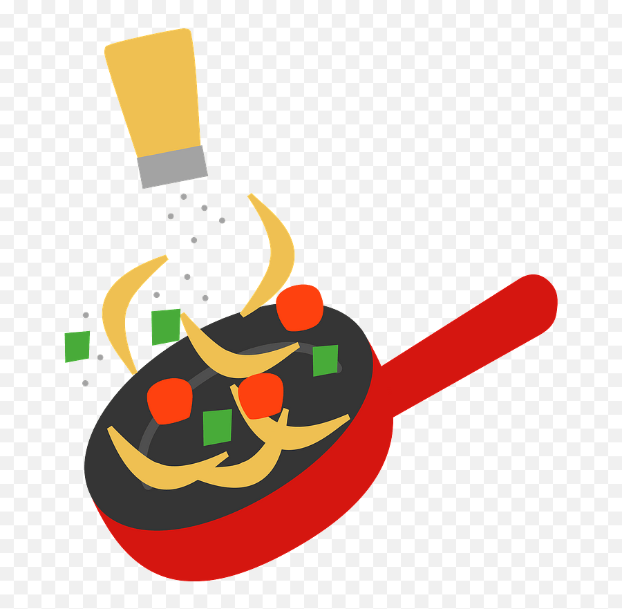 Fried Vegetables Cooking Clipart Free Download Transparent Emoji,Free Cooking Clipart
