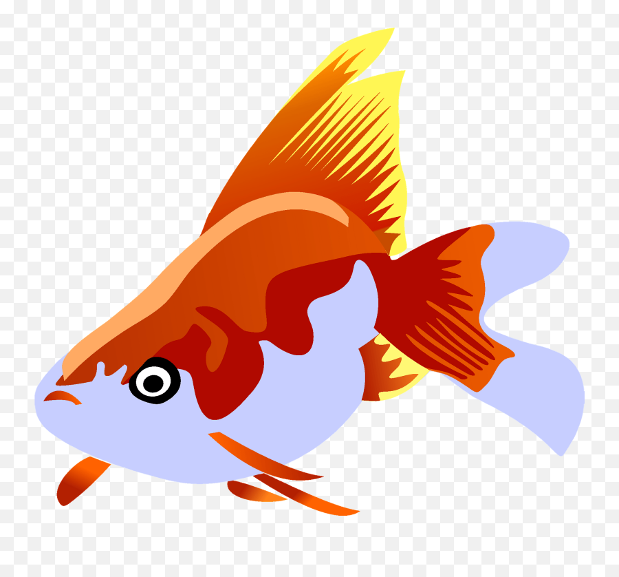 Goldfish Clipart - Goldfish Emoji,Goldfish Clipart