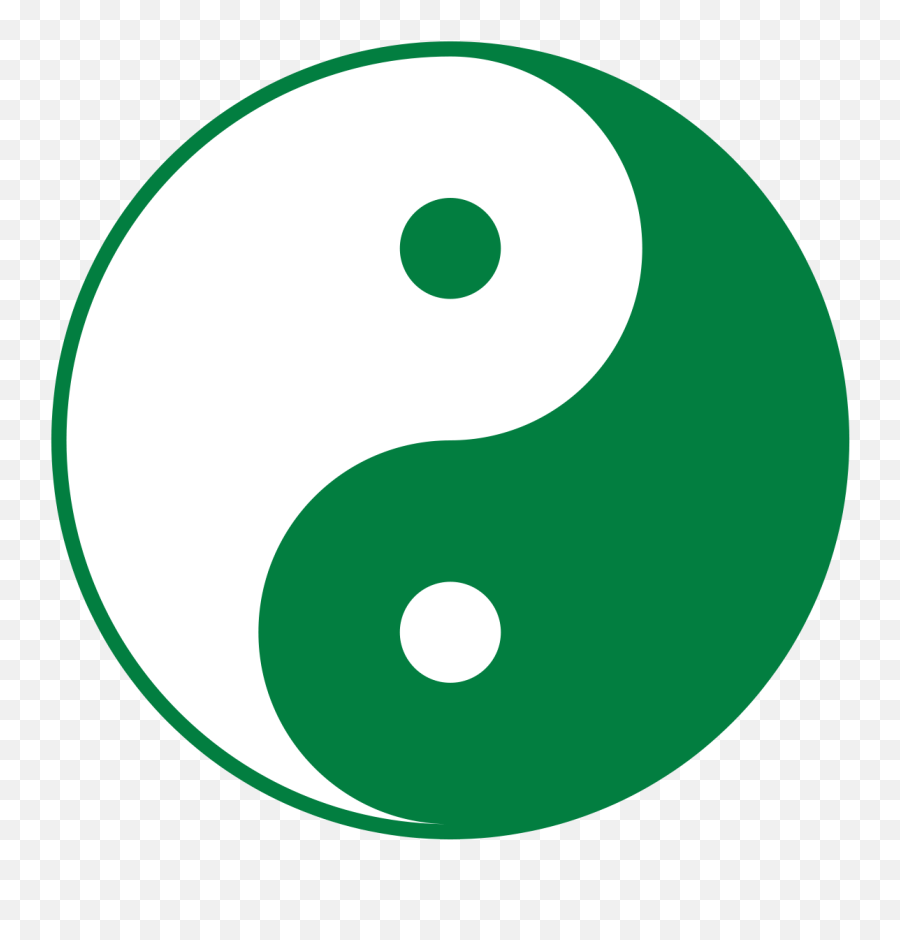 Civil Will - Green Party Wikidata Yin And Yang Design Emoji,Green Party Logo