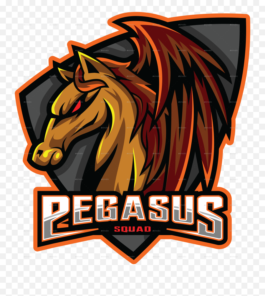 Pegasus Esport Mascot Design - Logo Pegasus Esport Emoji,Pegasus Logo