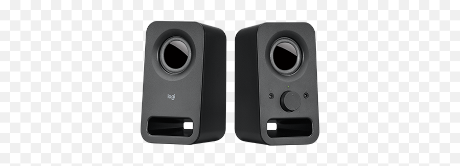 Logitech Z150 Compact Stereo Speakers Connect Via Headphone - Logitech Stereo Speaker Emoji,Transparent Speaker
