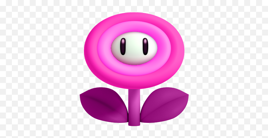 Download Purple Flower Clipart Purple Object - Super Mario Mario Bros Flower Png Emoji,Purple Flower Clipart