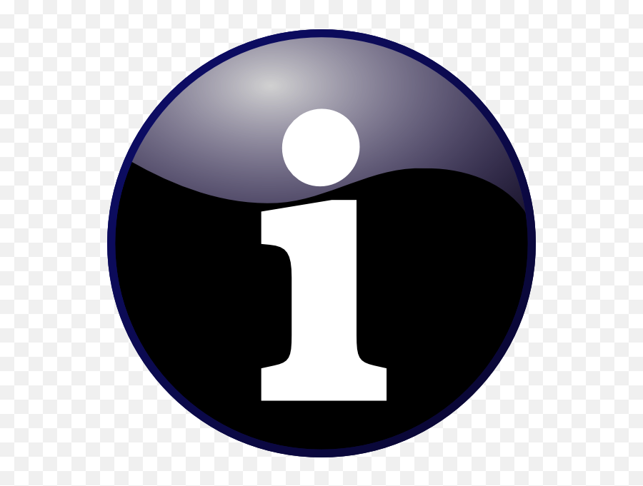 Information Icon Clip Art At Clkercom - Vector Clip Art Information Icon Clipart Emoji,I Clipart