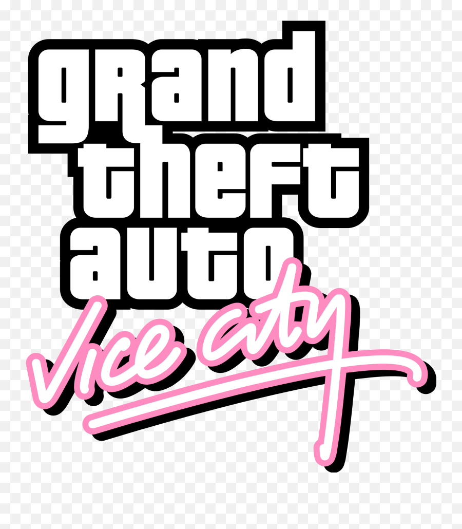 Filegrand Theft Auto Vice City Logopng - Wikimedia Commons Gta Vice City Logo Transparent Emoji,Gta Logo