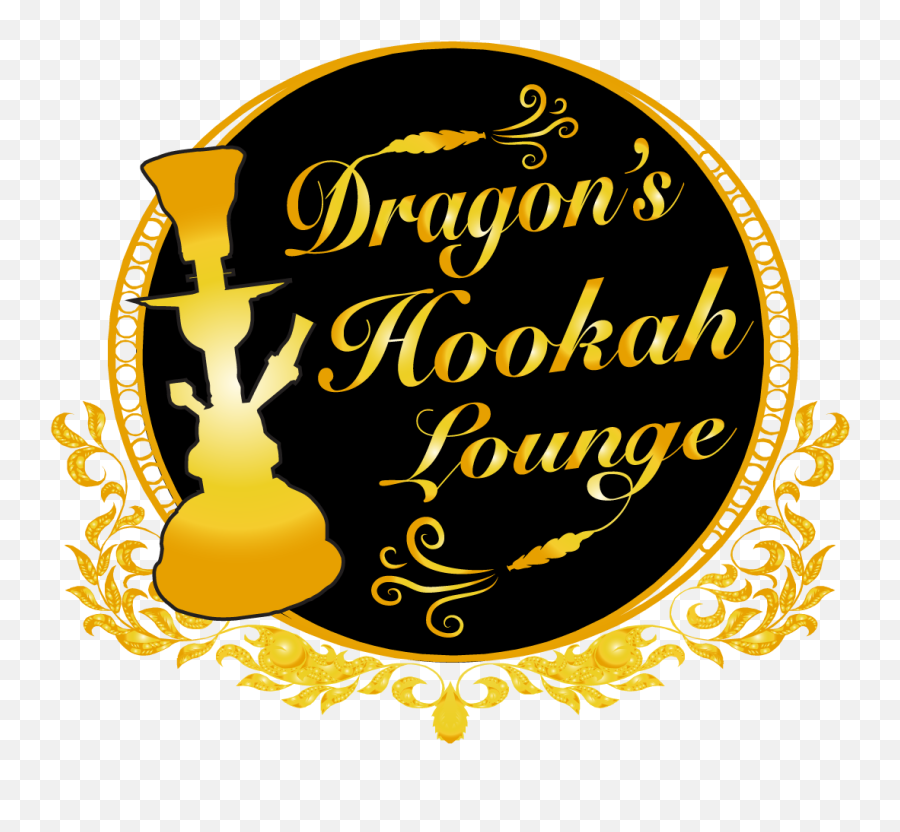 Download Dragons Hookah Lounge Logo - Wedding Emoji,Hookah Logo
