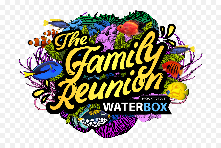 Waterbox Aquariums - Huws Gray Emoji,Family Reunion Logo