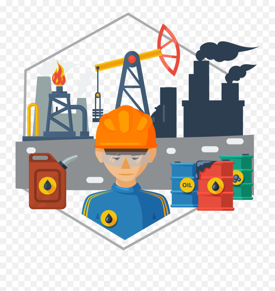 Library Of Construction Site Clip Art Png Files - Oil And Gas Clipart Emoji,Construction Clipart