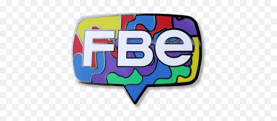Fbe Logo Splash Pin - Language Emoji,Splash Logo