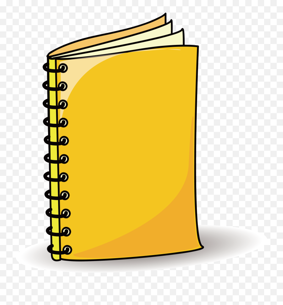 Notebook Paper School Clip Art - Notebook Clipart Png Emoji,Notebook Clipart