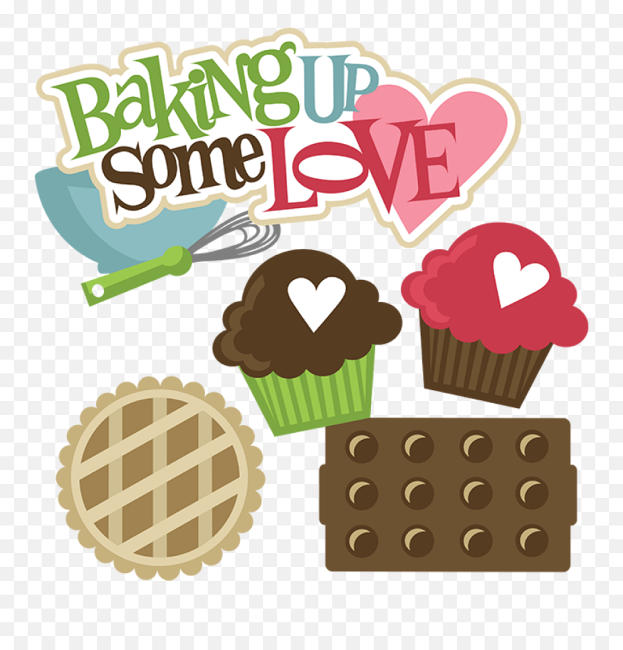 Free Cute Bakery Cliparts Download - Love Baking Clip Art Emoji,Baking Clipart