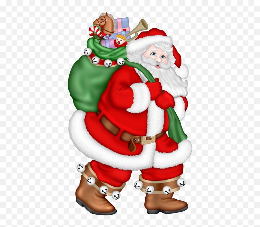 Image Du Blog Zezete2centerblognet Christmas Scene - Xmas Santa Png Emoji,Christmas Scene Clipart