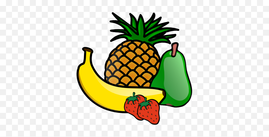 Fruit Image - Clipart Pineapple Fruit Emoji,Smoothie Clipart