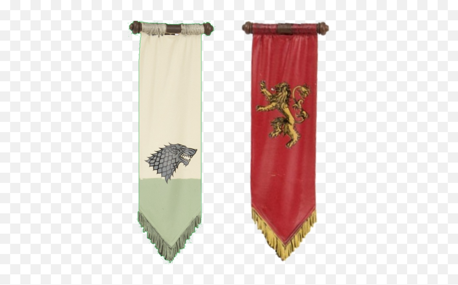 Game Of Thrones Post Flags - Game Of Thrones Construction Game Of Thrones Banner Png Emoji,Game Of Thrones Png