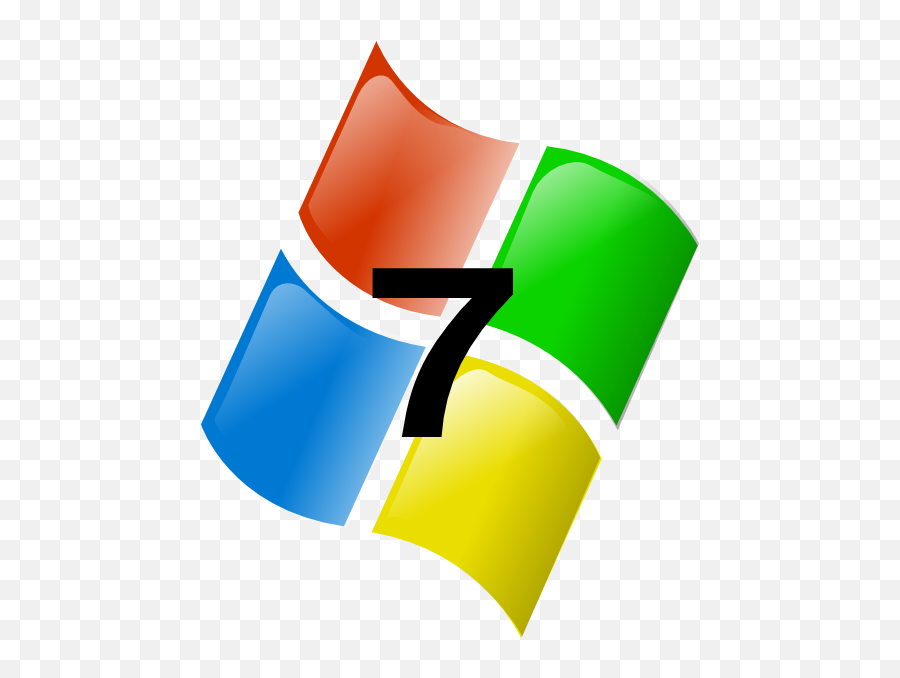Windows 7 Clip Art At Clkercom - Vector Clip Art Online Windows Vector Emoji,Win Clipart