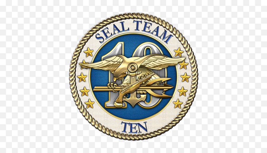 Logo Navy Seal Team 6 - Logo Design Seal Team 10 Insignia Png Emoji,Usn Logo