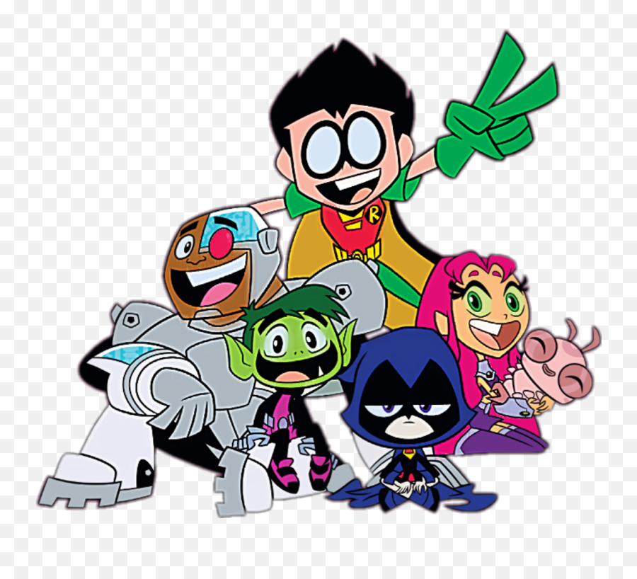 Teentitans Teentitansgo Robin Raven Cyborg Beastboy - Teen Titans Go Png Emoji,Old Cartoon Network Logo