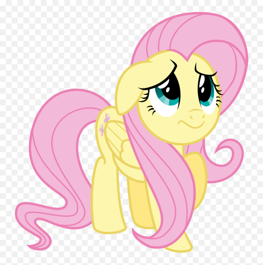 Fluttershy Is Sorry - My Little Pony Sorry Emoji,Sorry Png