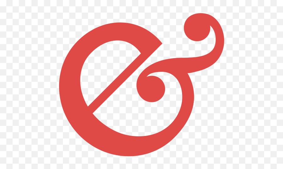 Daily Ligature Ligature Latin Text Ampersand Emoji,Ampersand Logo