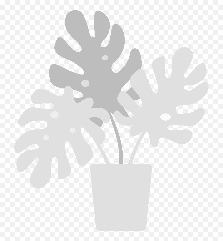 Foliage Clipart Illustrations U0026 Images In Png And Svg Emoji,Plant Clipart Black And White
