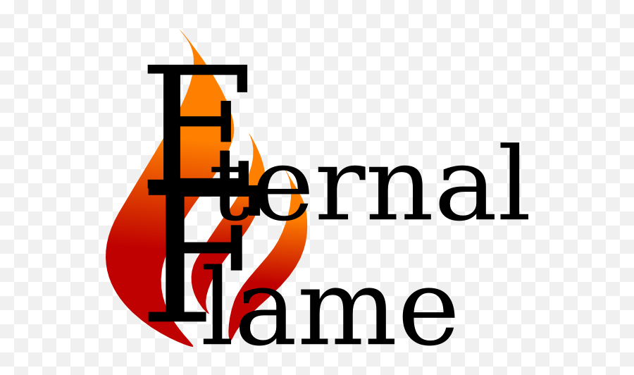 Fire Flame Logo Eternal Flame Clip Art At Clkercom - Vector Emoji,Fire Flame Clipart
