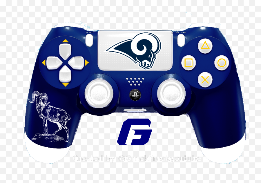 Check Out All My Nfl Ps4 Controller Concept Los Angeles Rams Emoji,Ps4 Controller Transparent