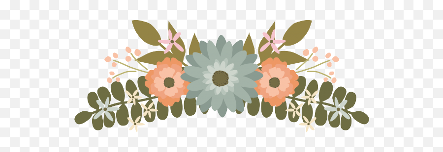 Flower Clipart Coral Wedding Flowers - Decorative Emoji,Flower Clipart