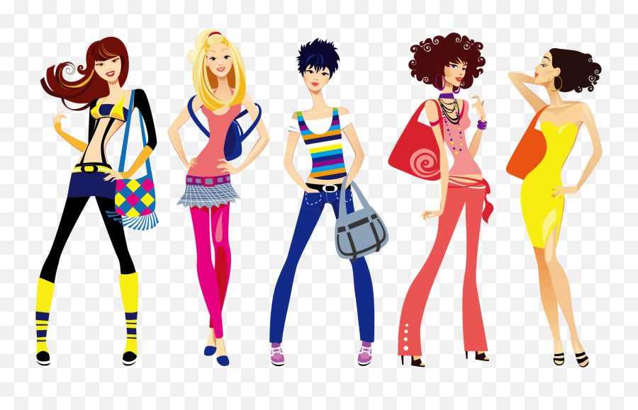 Fashion Clipart Fashion Girl Picture - For Women Emoji,Fashion Clipart