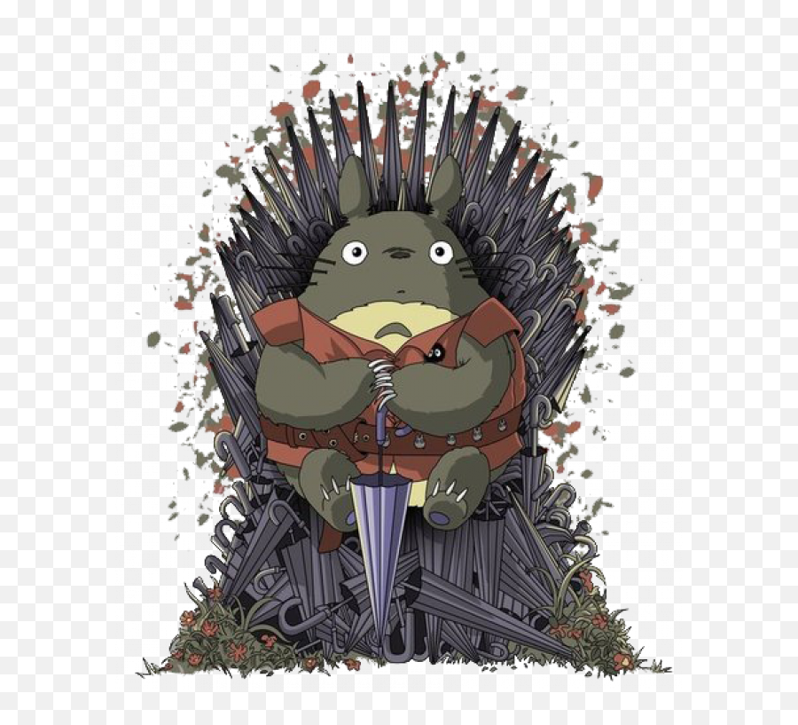 Iron Throne - Funny Ghibli Emoji,Iron Throne Png