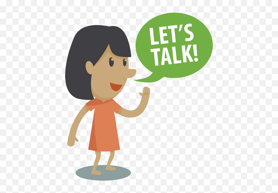 Lets - Talkgirl2 Shout Speech Language Therapy Lets Talk Cartoon Png Emoji,Talk Clipart