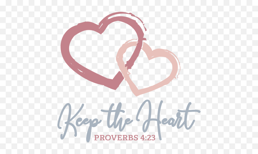 Keep The Heart Making Bible Study - Girly Emoji,Heart Logo