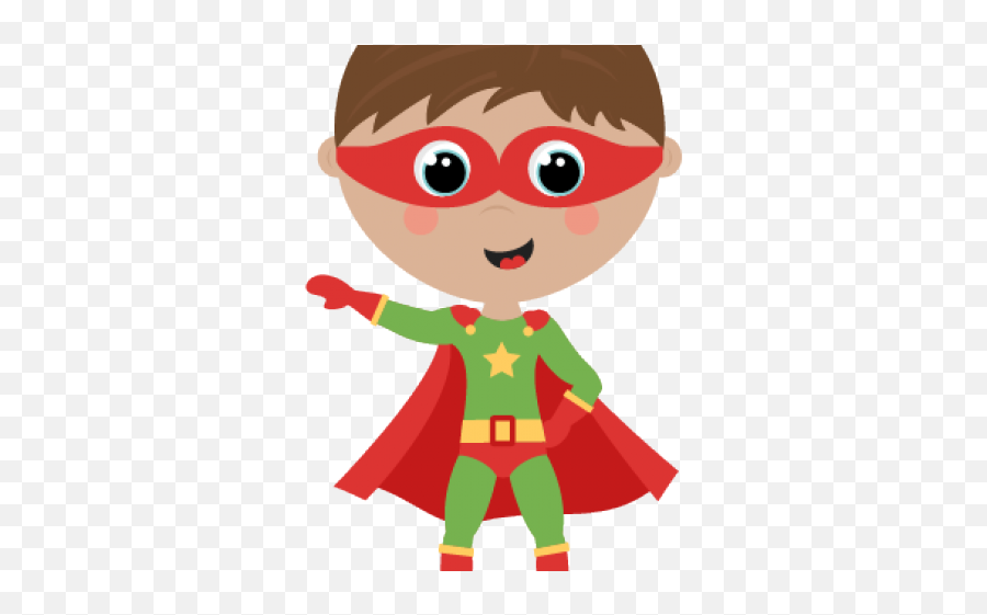 Super Hero Boy Clipart Transparent - Super Hero Clip Art Transparent Emoji,Super Hero Clipart