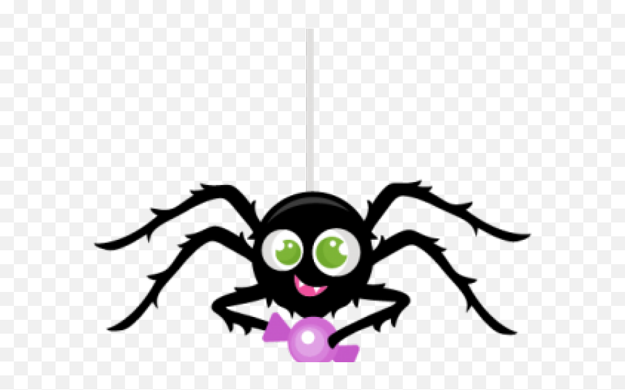 Tarantula Clipart Cute - Transparent Background Spider Clip Cute Halloween Spiders Clipart Emoji,Tarantula Png